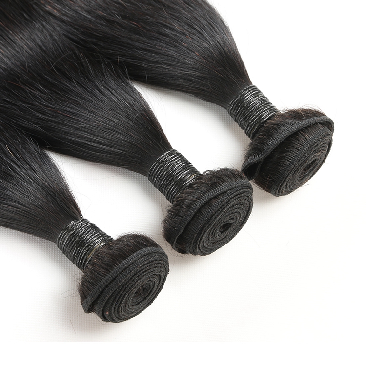 black straight human hair bundles 4