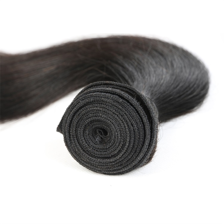 black straight human hair bundles 5