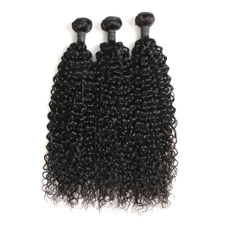 black water wave human hair bundles 3