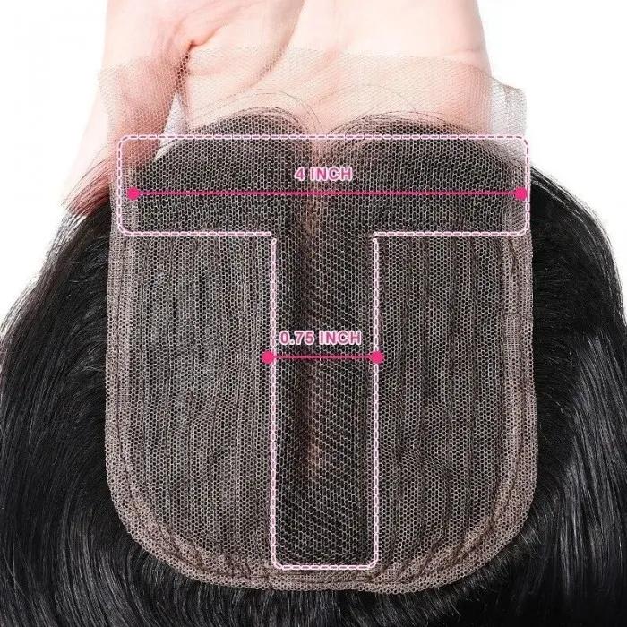 t part pre plucked lace frontal body wave brazilian virgin human hair frontal 1b 5