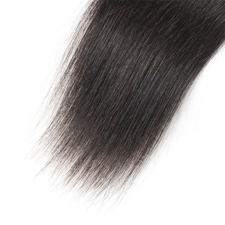 black straight human hair bundles 7