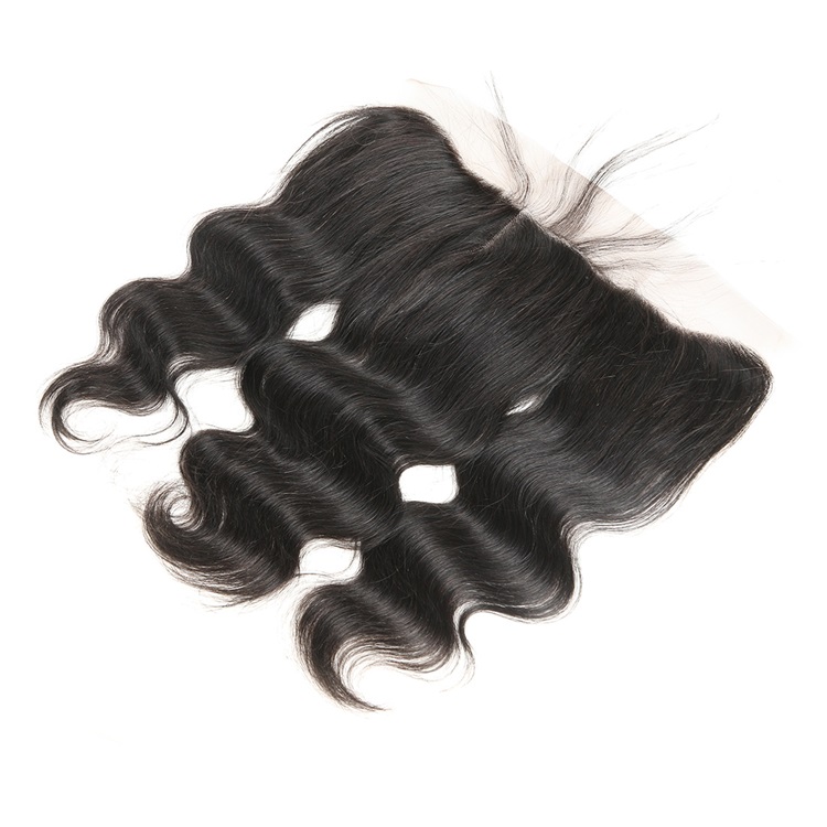 Transparent 13×4 Pre Plucked Lace Frontal Body Wave With Baby Hair Brazilian Virgin Human Hair