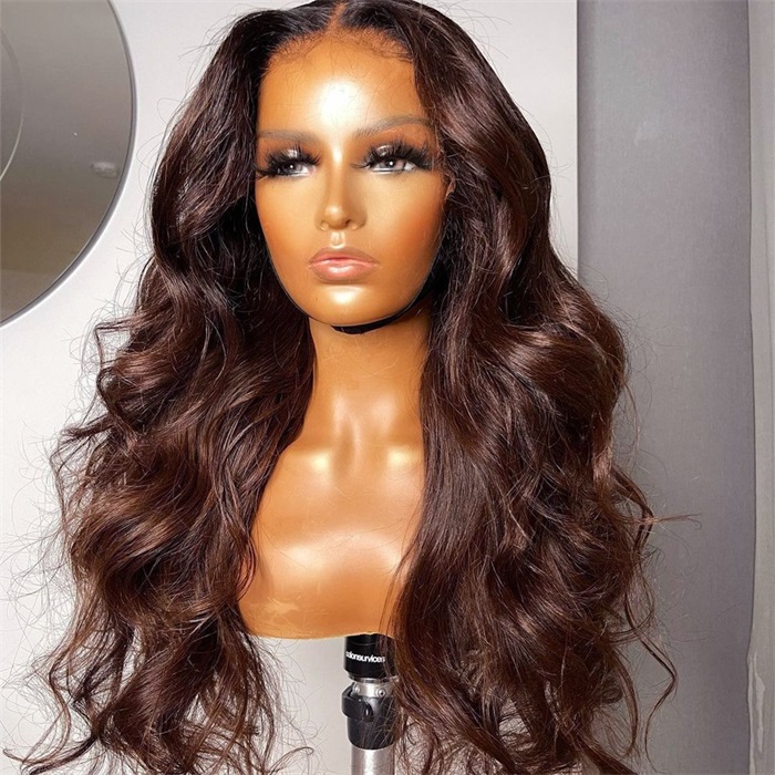 brown lace wigs 4x4 5x5 closure wigs 13x4 frontal wigs 2