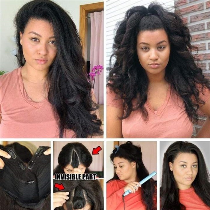 thin v part wigs body wave beginner friendly upgraded v part wigs meet real scalp no leave out 3