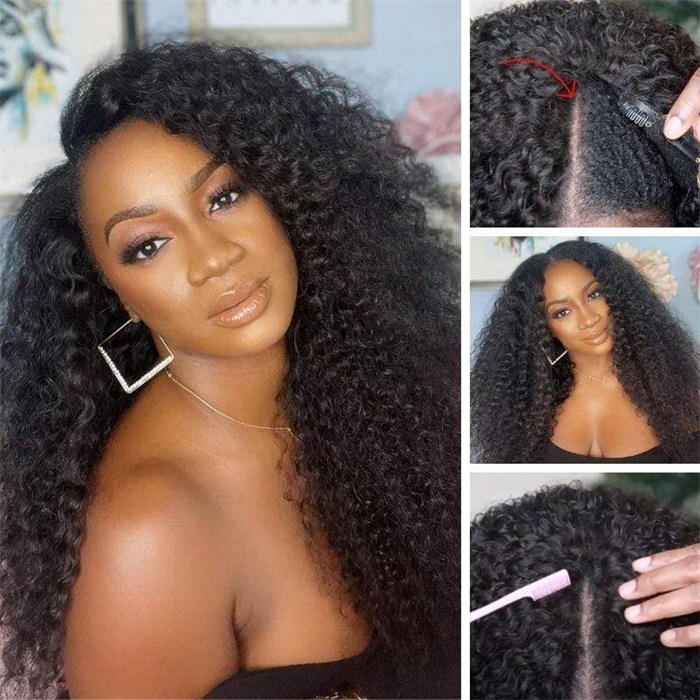 thin v part wigs jerry curly beginner friendly upgraded v part wigs meet real scalp no leave out 3